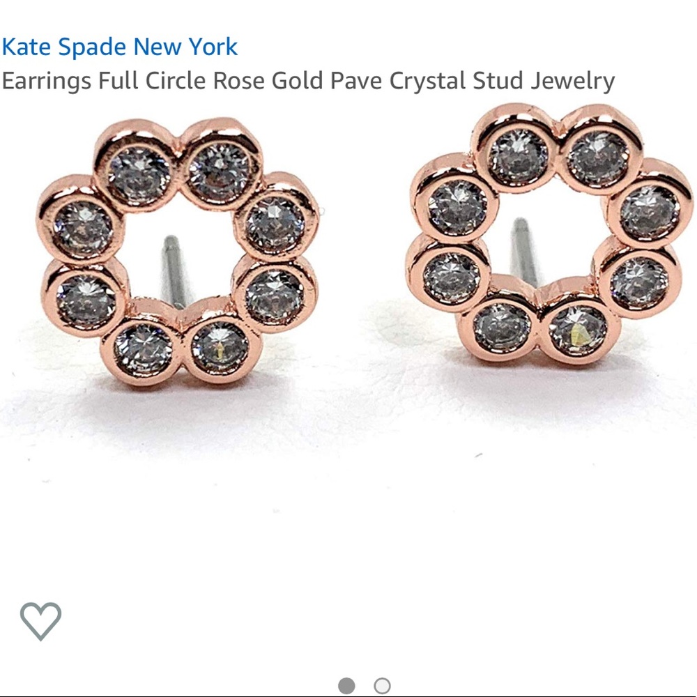Kate Spade | Rose Gold Full Circle Earrings